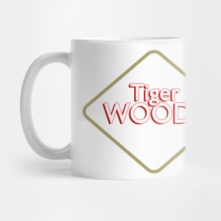 tiger woods in line design Mug